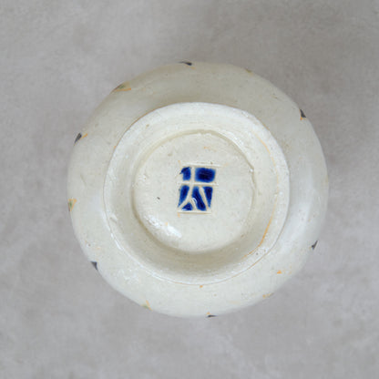 ワインカップ・フリーカップ（白） 幾何学模様 | 加守田 太郎