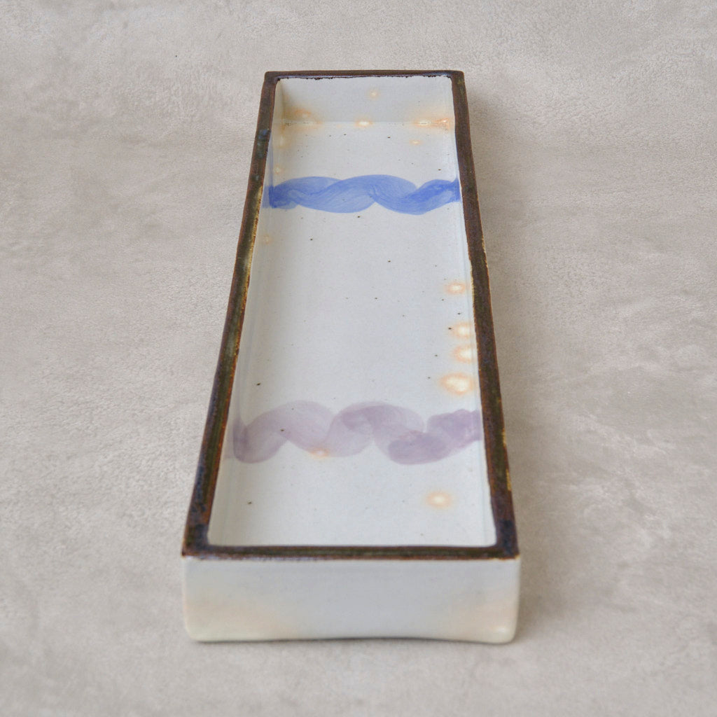 色絵短冊皿（清水焼・乾山写） | 宮本 博