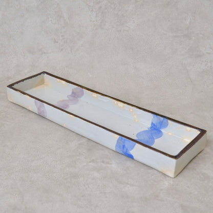 色絵短冊皿（清水焼・乾山写） | 宮本 博