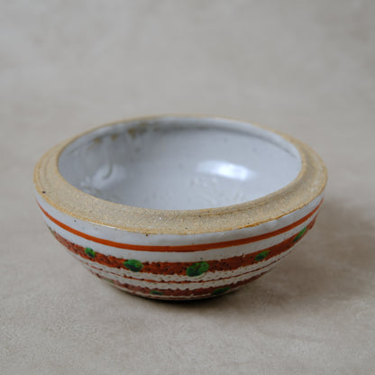 蓋物・小物入れ 赤絵 - 益子焼 - 01 | 松原 直之