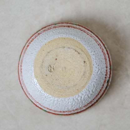 蓋物・小物入れ 赤絵 - 益子焼 - 02 | 松原 直之