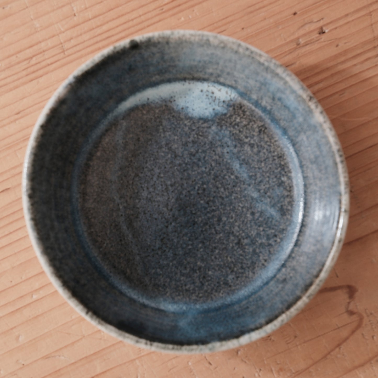 [ 村澤 享 ] 5寸中鉢・ボウル 青灰釉 - 益子焼