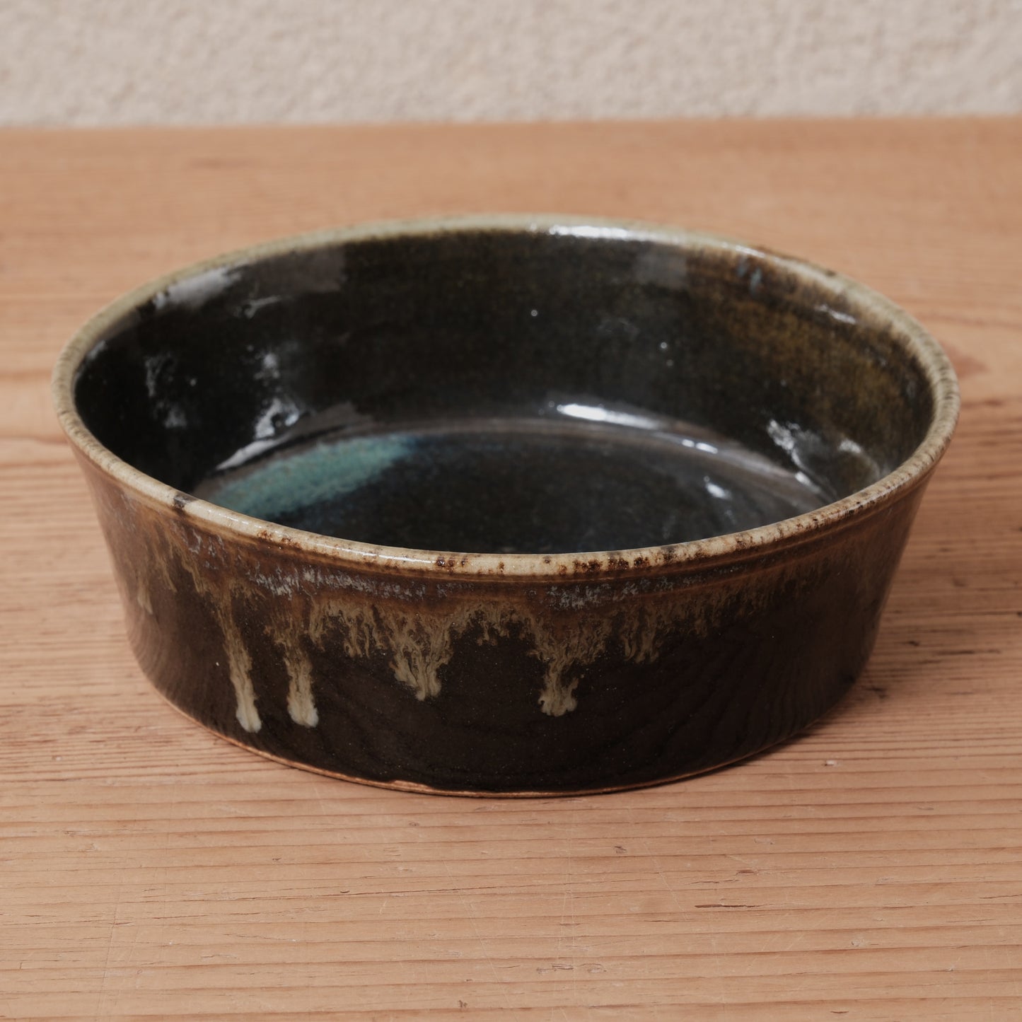 [ 村澤 享 ] 5寸中鉢・ボウル 青銅釉 - 益子焼