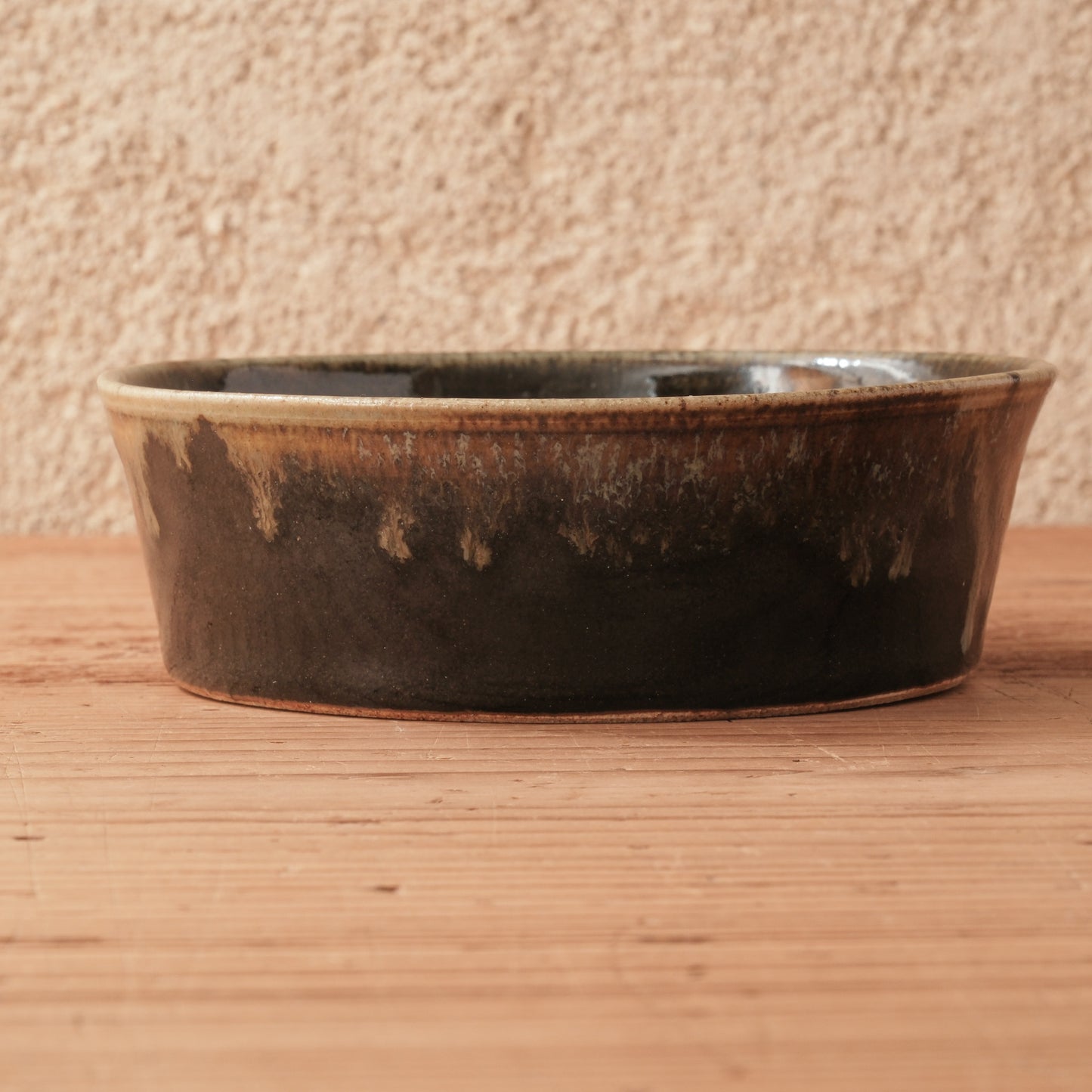 [ 村澤 享 ] 5寸中鉢・ボウル 青銅釉 - 益子焼