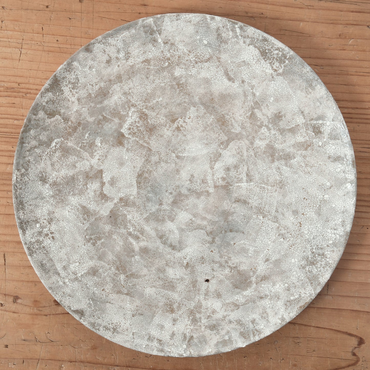 [ Emui ~笑無為~ ] <霞石~KASUMIISHI~> 大皿 直径約24.5cm