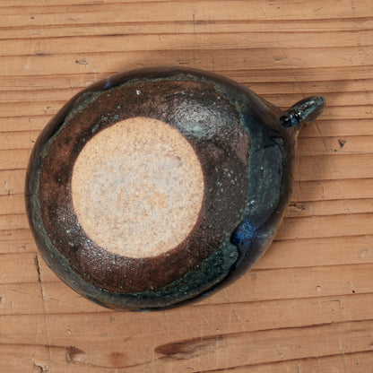 [ 田尾 明子 ] あけび豆鉢 幅約10.5cm