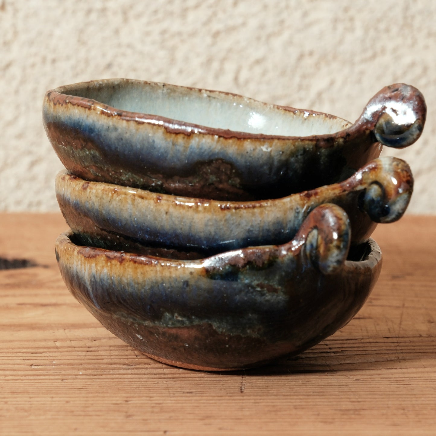 [ 田尾 明子 ] あけび豆鉢 幅約10.5cm