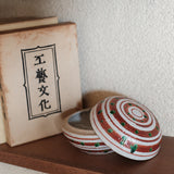 <p>開けたくなる、<br/>ぽってりした蓋物</p>2